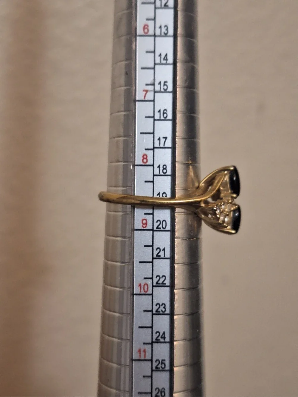 Onyx Style Cocktail Ring